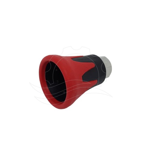 Osłona dyszy R+M ST-10 czerwono-czarna G1/4'' (ocynk)
