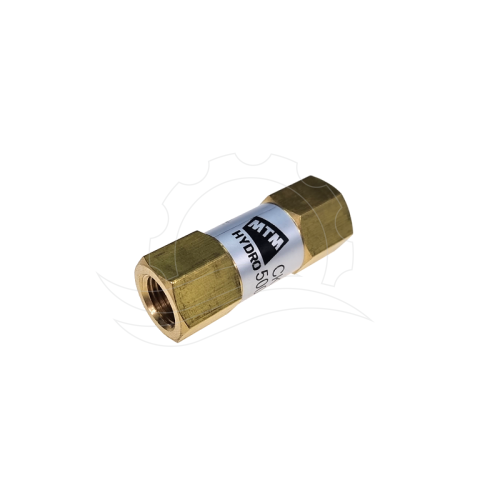 Zawór zwrotny MTM G1/4''F-G1/4''F mosiądz