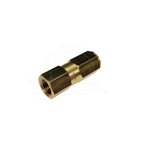Zawór zwrotny PA G1/4''F-G1/4''F mosiądz