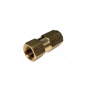 PA-Rückschlagventil G3/8''F-G3/8''F Messing