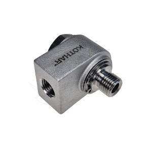 Kothar-Drehgelenkwinkel G1/4''F-G1/4''M Edelstahl (300 090 330)
