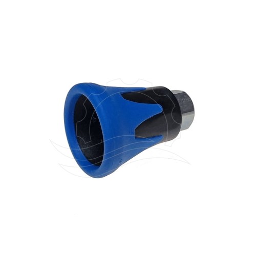 Osłona dyszy R+M ST-10 niebiesko-czarna G1/4'' (ocynk)