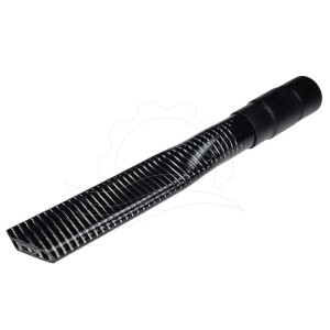 Flexible Staubsaugerdüse 38 mm schwarz (mit Trennwand)
