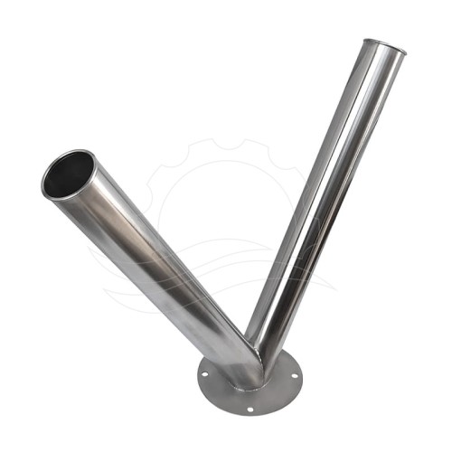 Schowek na lance podwójny stojący typ V 70mm