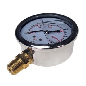 Glycerin-Manometer 0-160 bar 63 mm (Anschluss unten)