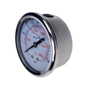 Glycerin-Manometer 0-10 bar 63 mm (Anschluss hinten)