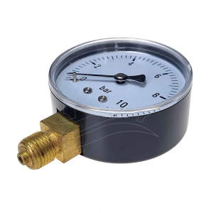 Manometer 0-10 bar 63 mm (Anschluss unten)