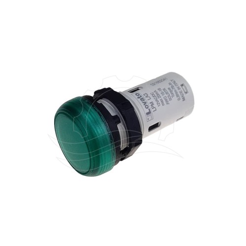 Lampka sygnalizacyjna Lovato LPM LA3 12V zielona