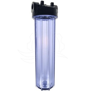 Big Blue 20" transparentes Wasserfiltergehäuse (G1"-Anschluss)