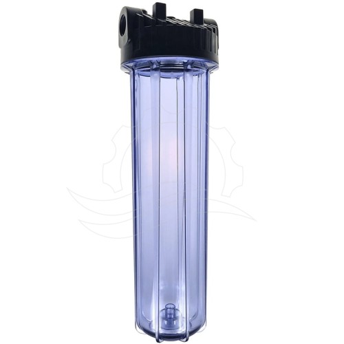 Obudowa filtra wody Big Blue 20'' przezroczysta (przył. G1'')