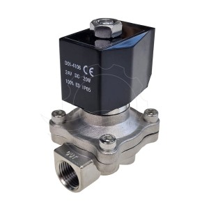 Magnetventil D01-4106 NC 0-10 bar G1/2'' EPDM 24 V DC