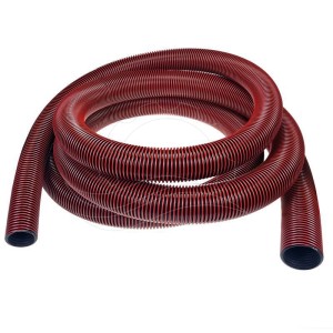 Roter, konischer Staubsaugerschlauch 38/50 mm, 5 m