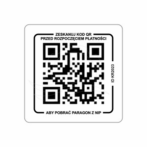 QR-Code der Novitus SDF-3 Kasse