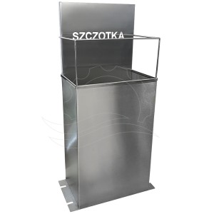 Bürstenbehälter (mit Aufschrift)